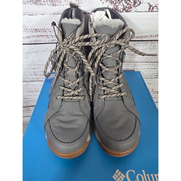 Columbia Women's Gray Omni-Heat Winter Snow boots size 8.5 insulated waterproof - Picture 4 of 7